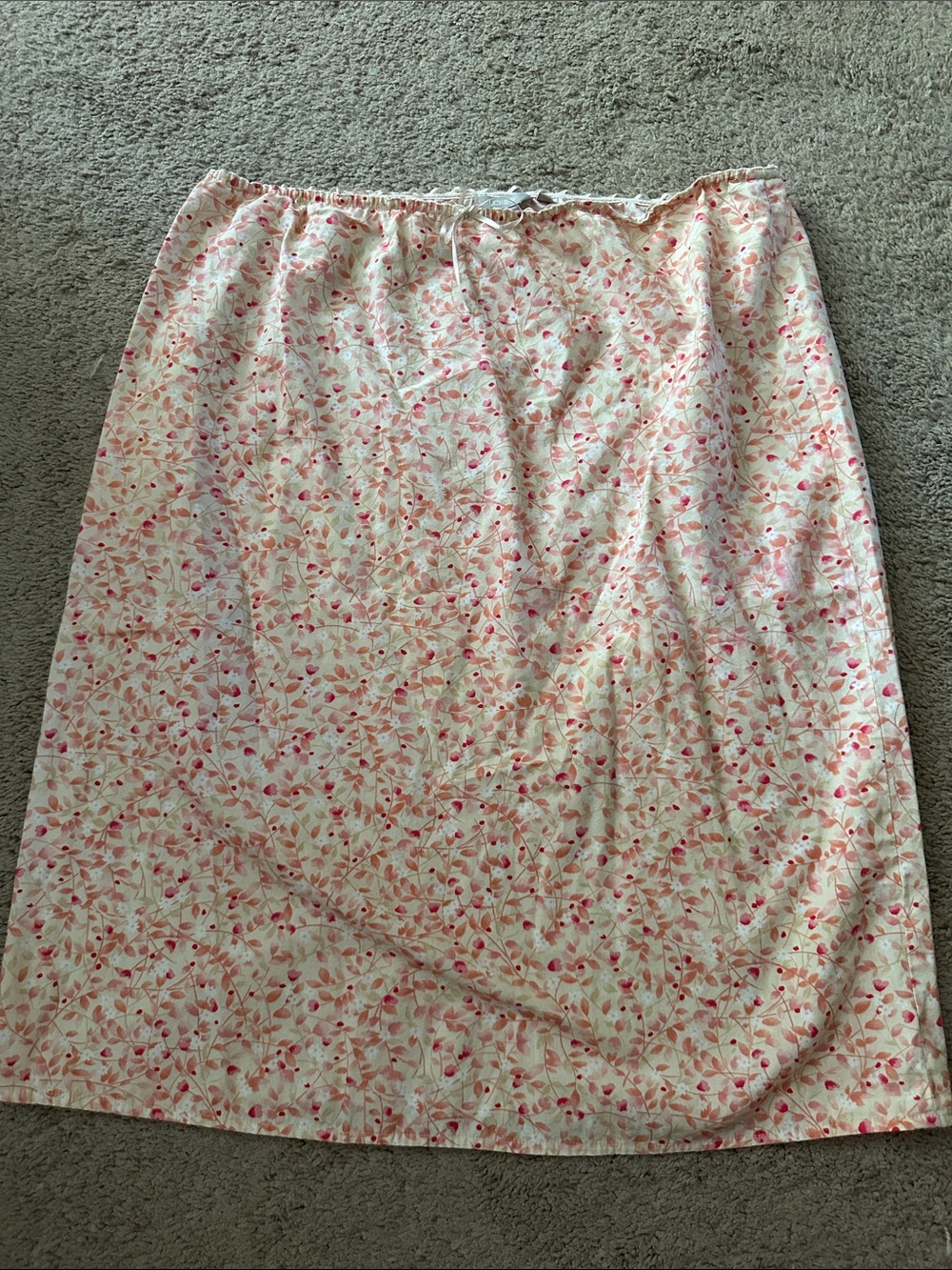 J Crew Floral Pink A-Line Women's Skirt